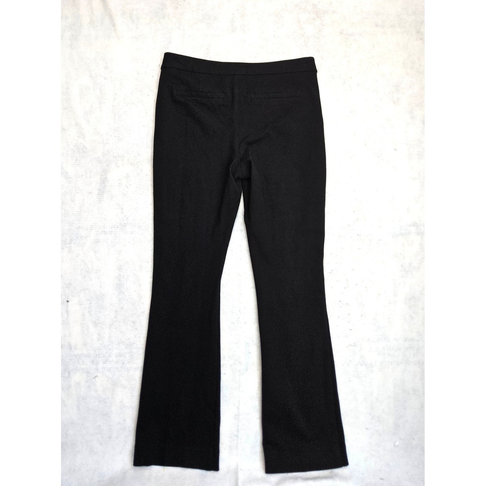 NYDJ Dress Pants 12 Trousers Bootcut Stretch Black Ponte Sacks Office Comfort